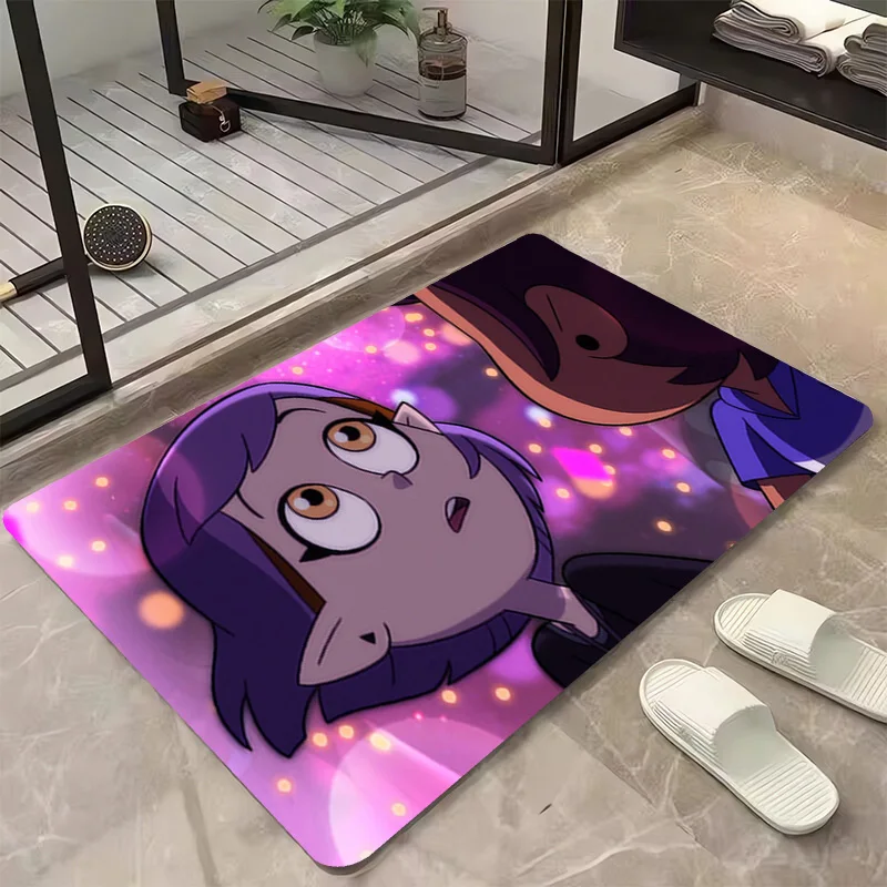 

The Owl House Kitchen Mat Bath Mats Balcony Bathroom Rug Room Rugs Foot Entrance Door Hallway Floor Home Welcome Non-slip Carpet