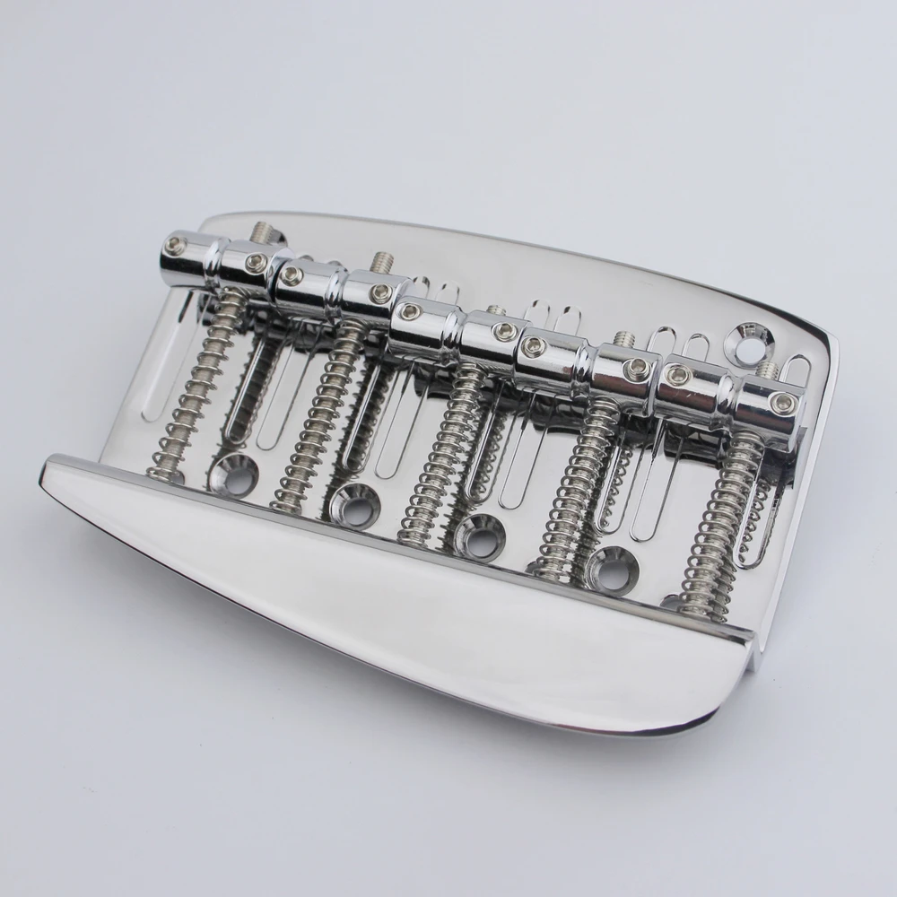 

5 String Hard Tail Fixed Bass Brass Bridge Chrome