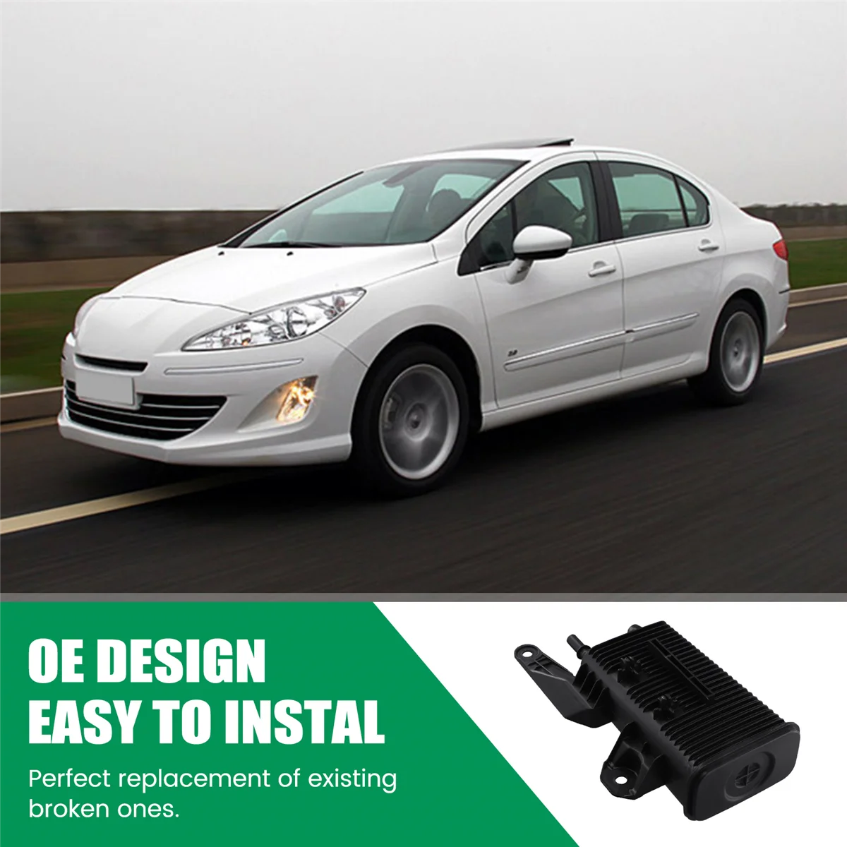 Карбоновая канистра топливного бака двигателя 9676421780 9810261480 Для Peugeot 408 308 3008 307 Citroen