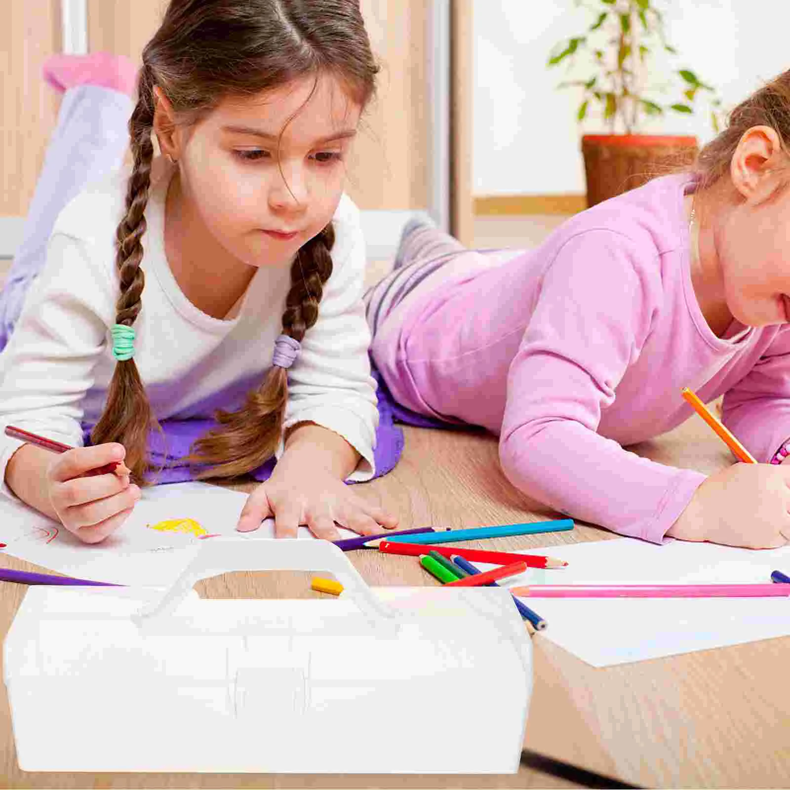 Прозрачный чехол для кистей рисования карандаш ручной органайзер инструментов