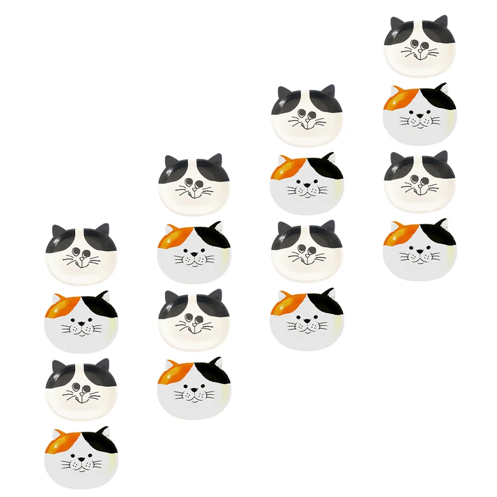 

Paper Plate Disposable Party Dishes Tray Cartoon Plates Dinnerware Cream Ice Dish Birthday Pastry Serving Wedding Sushi Dessert