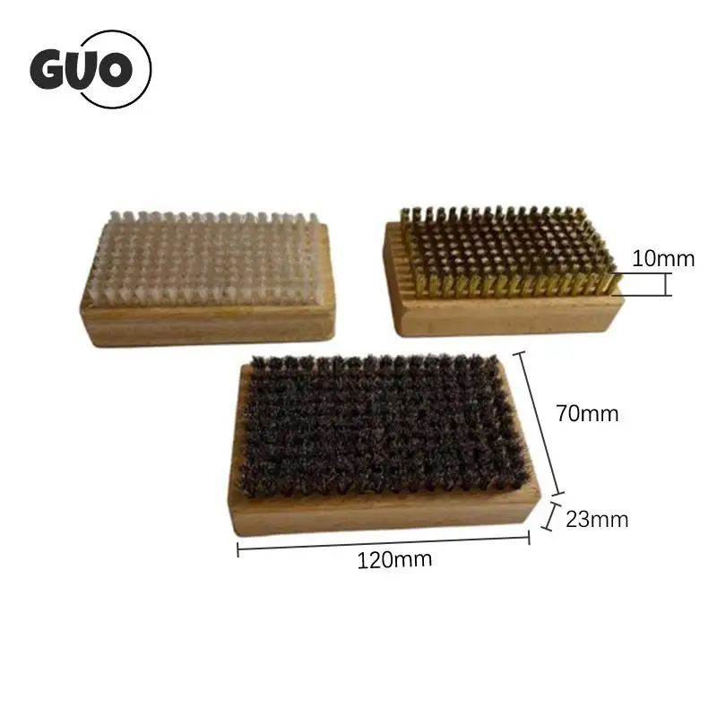 Waxing Tool Metal Scraper Wax Scraper Ski Wax Brush Kit Renewing Base Structure Ski Snowboard Wax Brush Kit