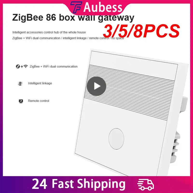 

3/5/8 шт., беспроводные мини-шлюзы Zigbee, 2,4 ГГц