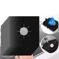 4pcs stove protector cover liner gas stove protector gas stove stovetop burner protector kitchen accessories mat cooker cover