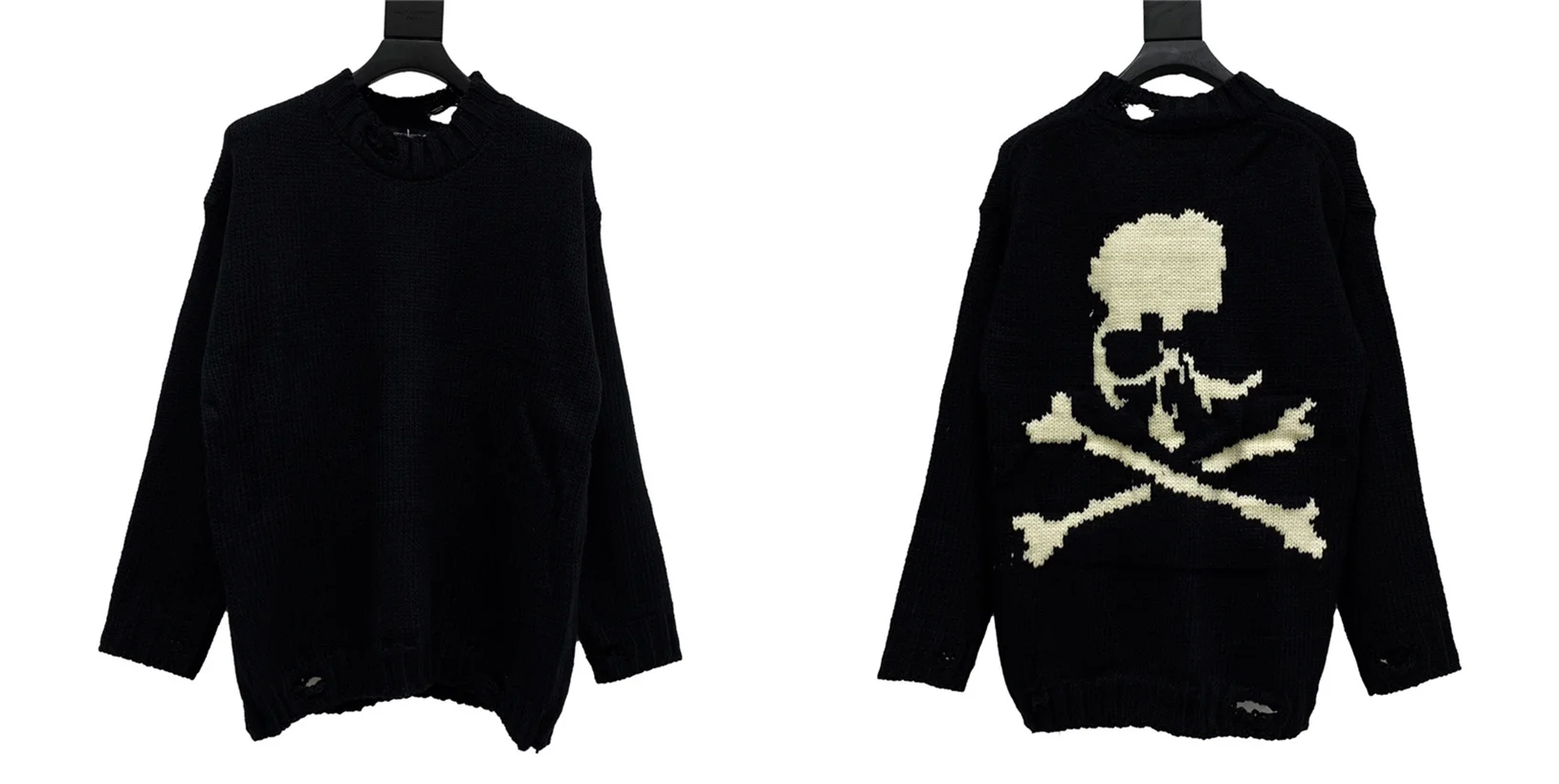 

Luxury Brand high quality World Cardigan Men Women Pocket Buttons Mastermind Japan s Skeleton Skull Graphic MMJ Sweater