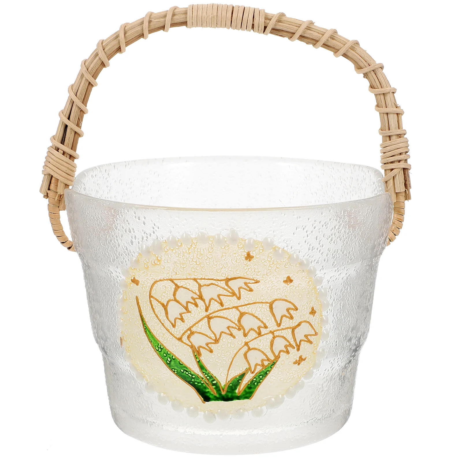 

Bucket Ice Tub Fruit Cooler Beverage Beer Basket Holder Cube Chiller Champagne Snack Flower Drink Bottle Rustic Galvanized Vase