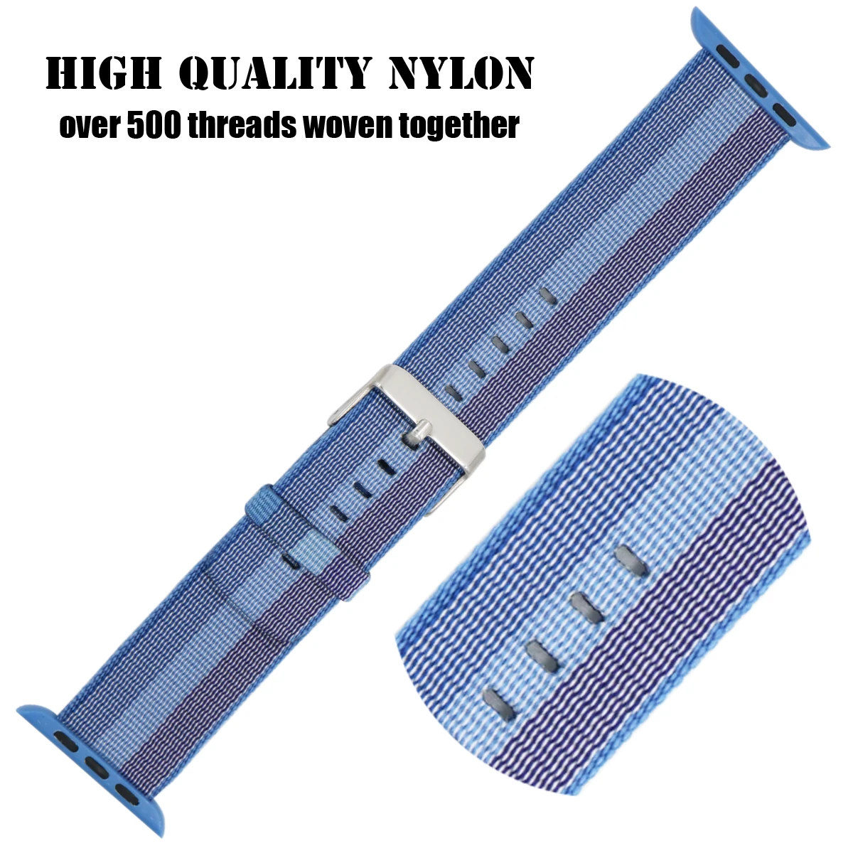 Nylon strap For Apple watch band 45mm 44mm 49mm 40mm 41mm 38 42 mm watchband bracelet correa iwatch series 8 7 SE 3 5 6 ultra