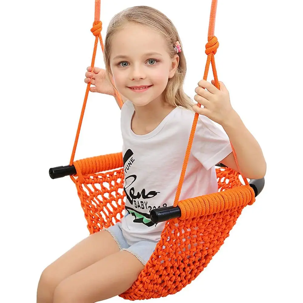 

New with Adjustable Rope for Kids Backyard for Playground Tree Swing Seat Child Swings Kids Swing Seats Hanging Chair