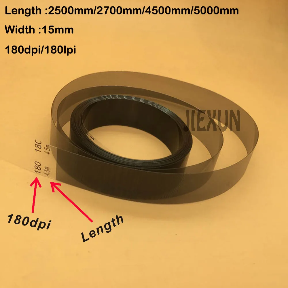 4 шт. 180lpi 2700 мм 15 мм лента кодировщика для принтера Roland Xuli Allwin Human Galaxy 180 точек/дюйм 4500 мм 15 мм Растровая лента кодировщика