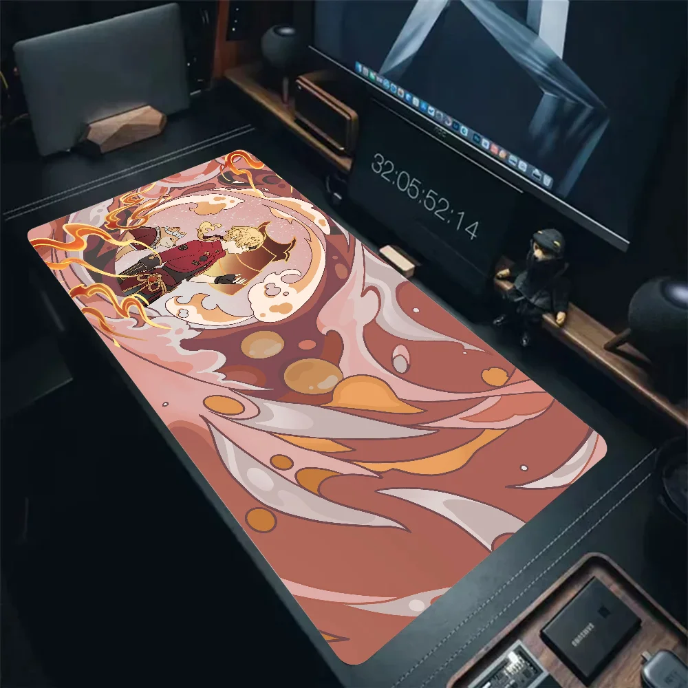 Коврик для мыши Genshin Impact Thoma коврик настольный с ковриком игровые аксессуары Prime