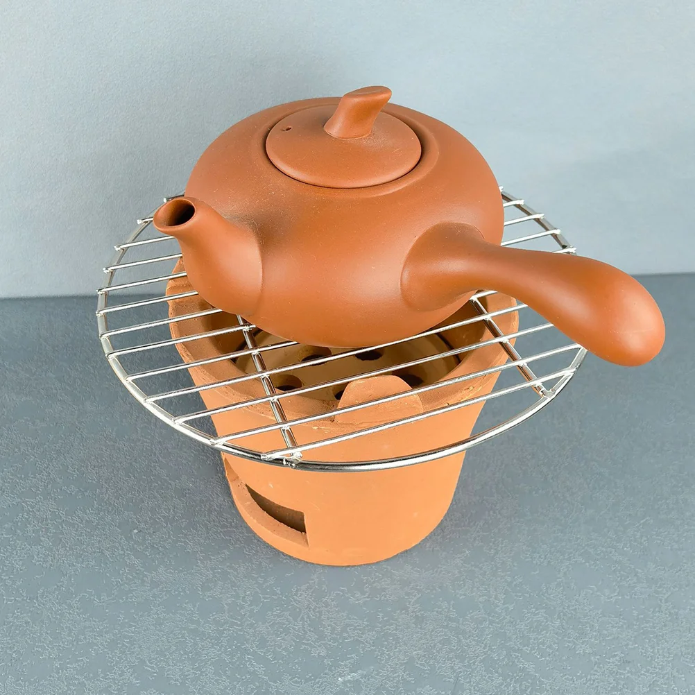 Круглая сетка для гриля коврик барбекю решетка угольные грили выпечки уличная