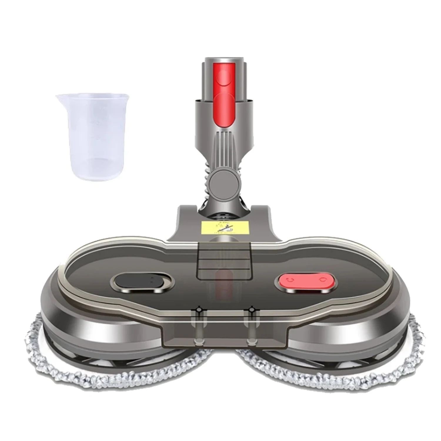 

Electric Rotary Mopping Head for Dyson V7 V8 V10 V11 Handheld Cordless Wet Dry Vacuum Cleaner W/ Water Tank/Cup Mop Pads