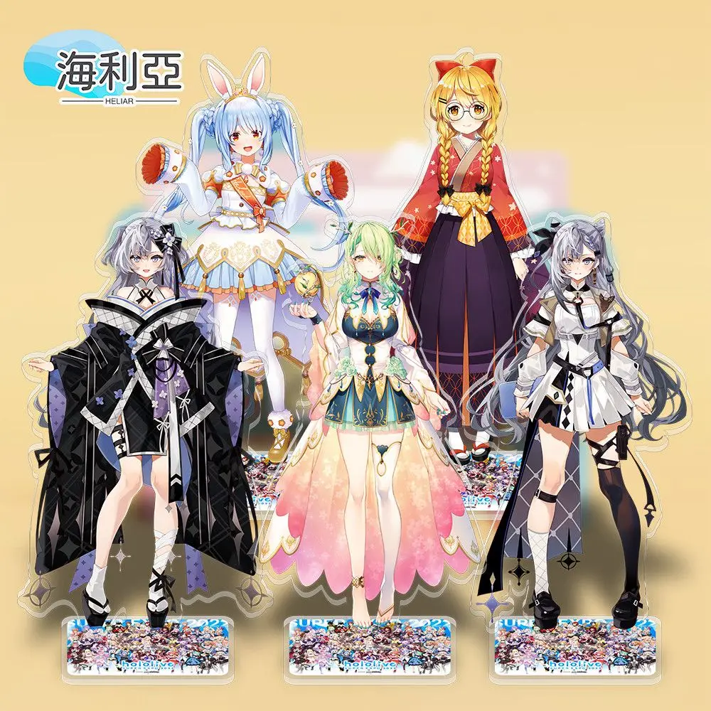 Hololive Gawr Gura Shirakami Fubuki акриловая подставка украшения Косплей Аниме фигурки