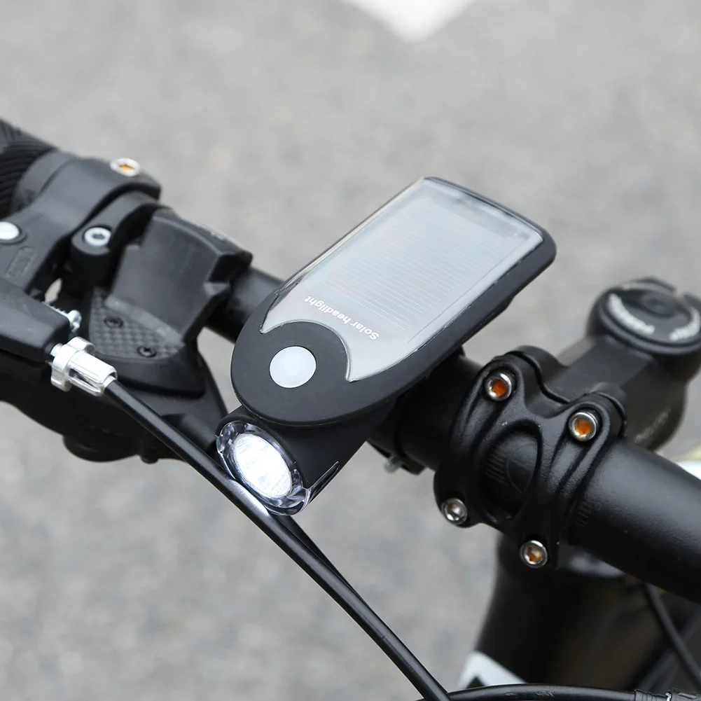2 шт. светодиодсветильник передние фонари для велосипеда на солнечной батарее |