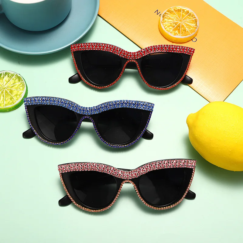 

Модные роскошные солнцезащитные очки кошачий глаз женские Квадратные Солнцезащитные очки женские дужки маленькая оправа черные фиолетовые солнцезащитные очки UV400