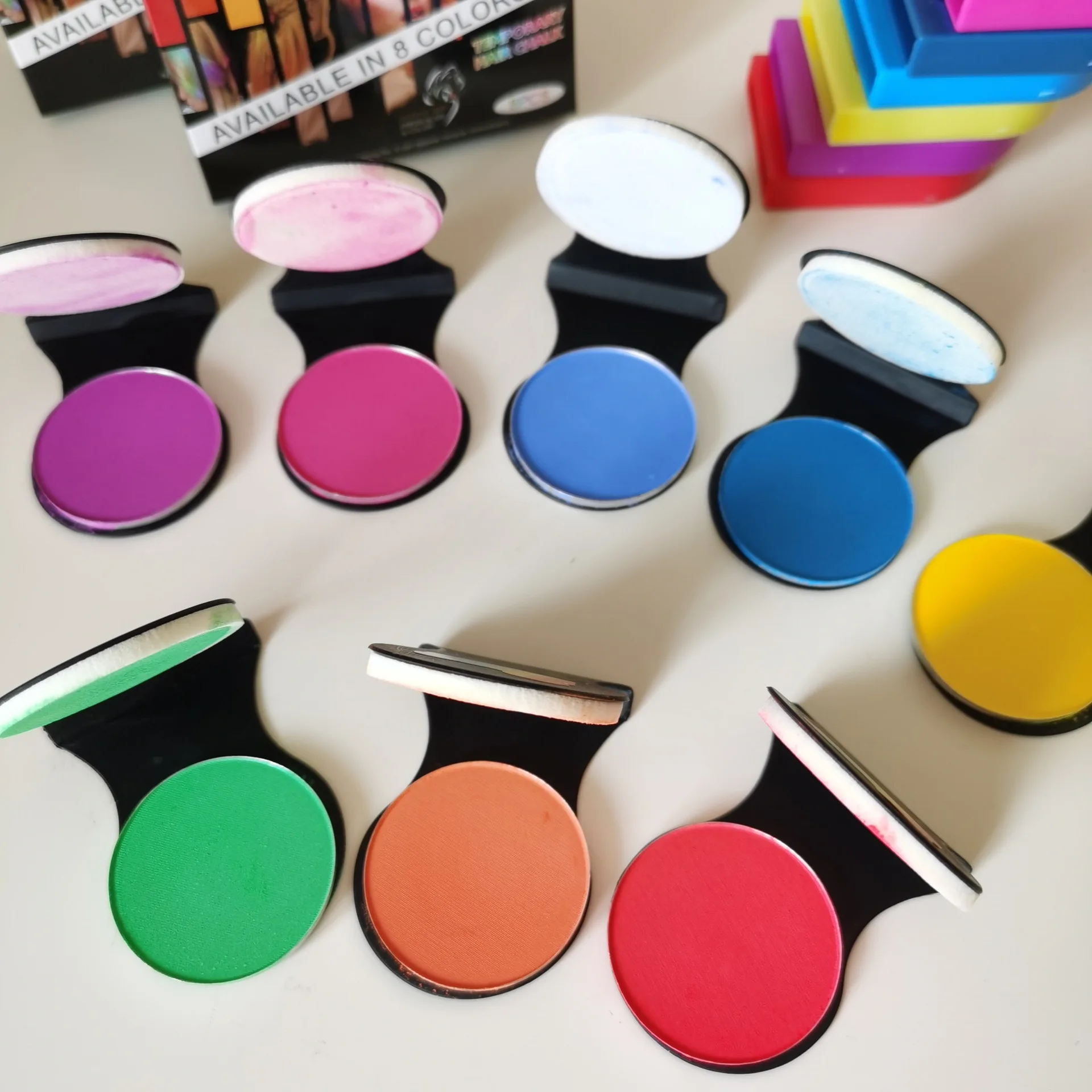 6-36 цветов Цвет s цвет волос мелок искусственный спрей для сделай сам женские