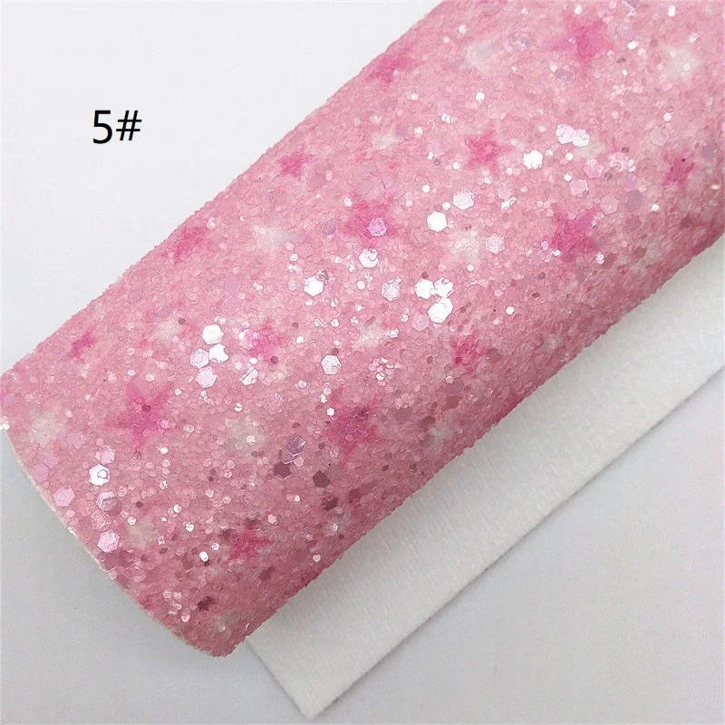 30X134 см мини-рулон розовый леопардовый массивный блестящий кожа искусственная