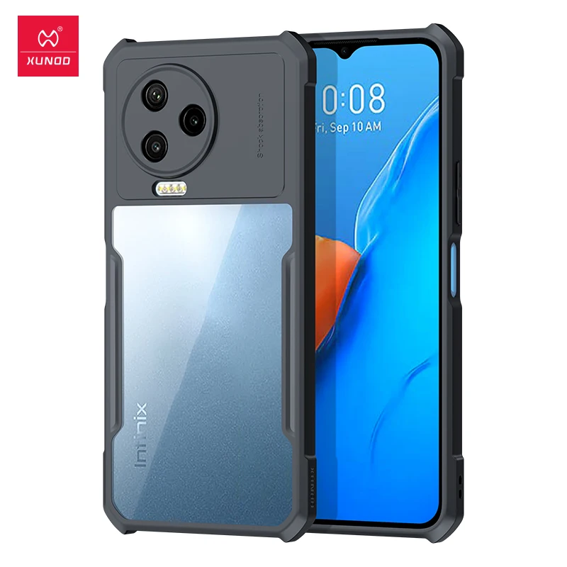 

Xundd Case for infinix Note 12 Pro 4G Case Airbag Shockproof Bumper Shell Camera Protection PC&TPU Back Transparetn Phone Cover