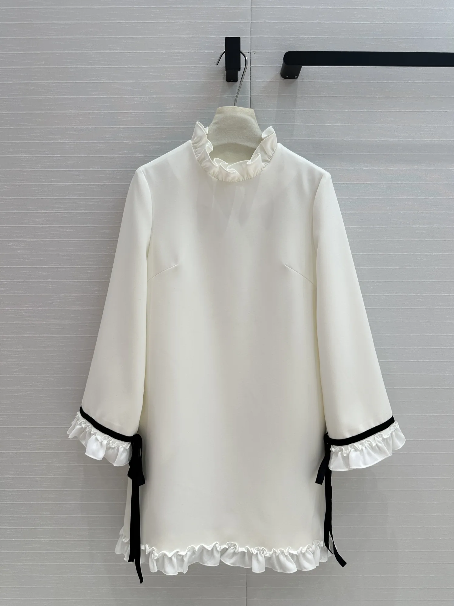 2024 зимняя новая женская одежда бархатный бант кружевное украшение в виде гриба