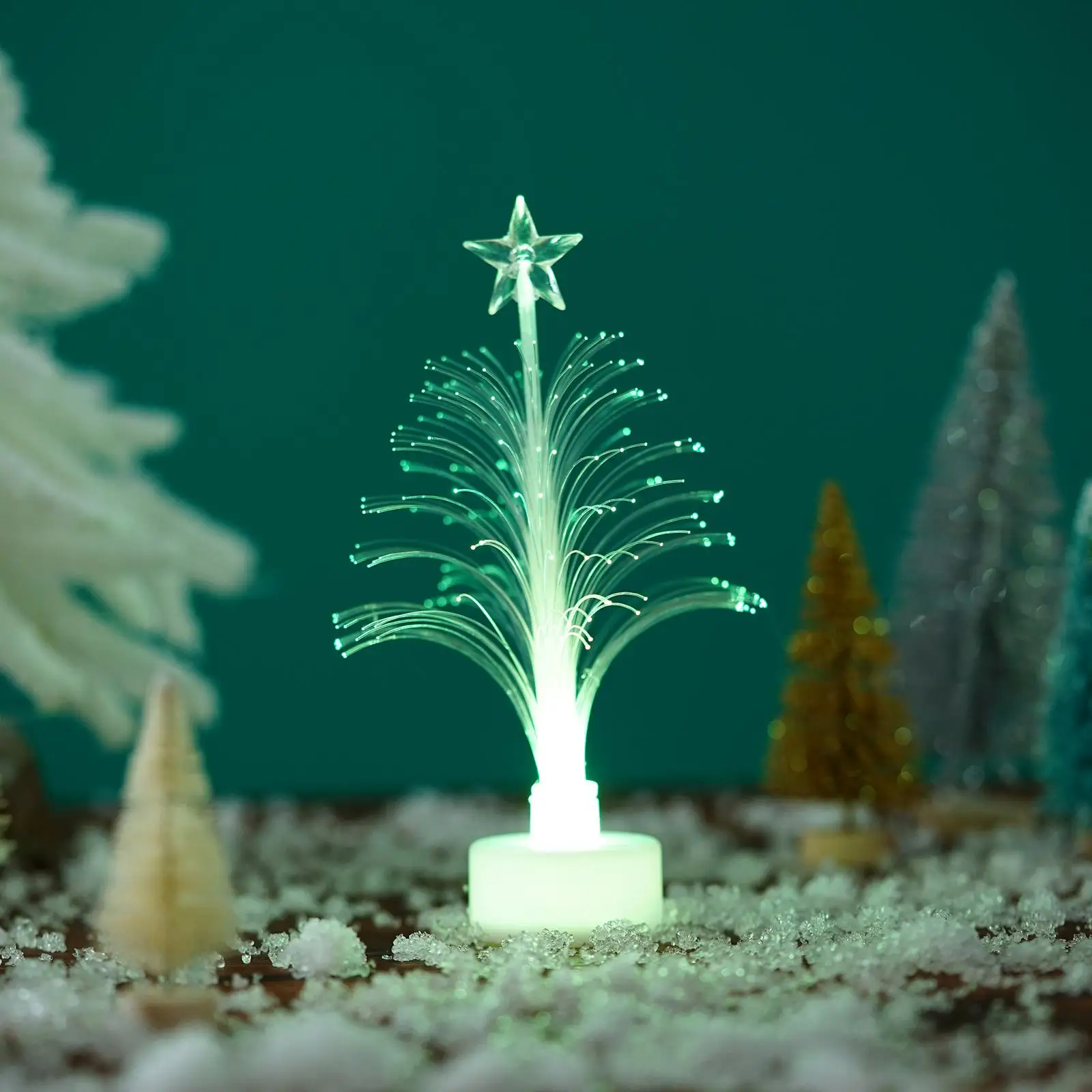 1 шт. красочный светодиодный оптоволоконный ночник для детей рождественская ночь