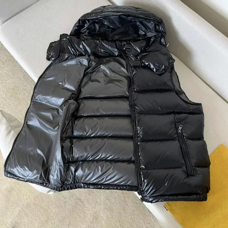 Mo*cl*r однотонная ветрозащитная укороченная куртка-пуховик унисекс зимняя толстая