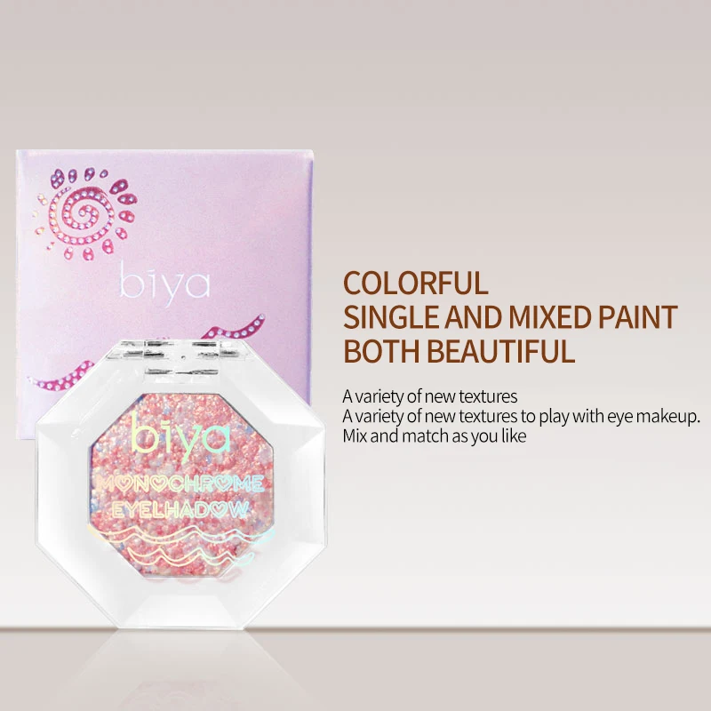 Одноцветные водостойкие тени для век с постепенным увеличением яркости