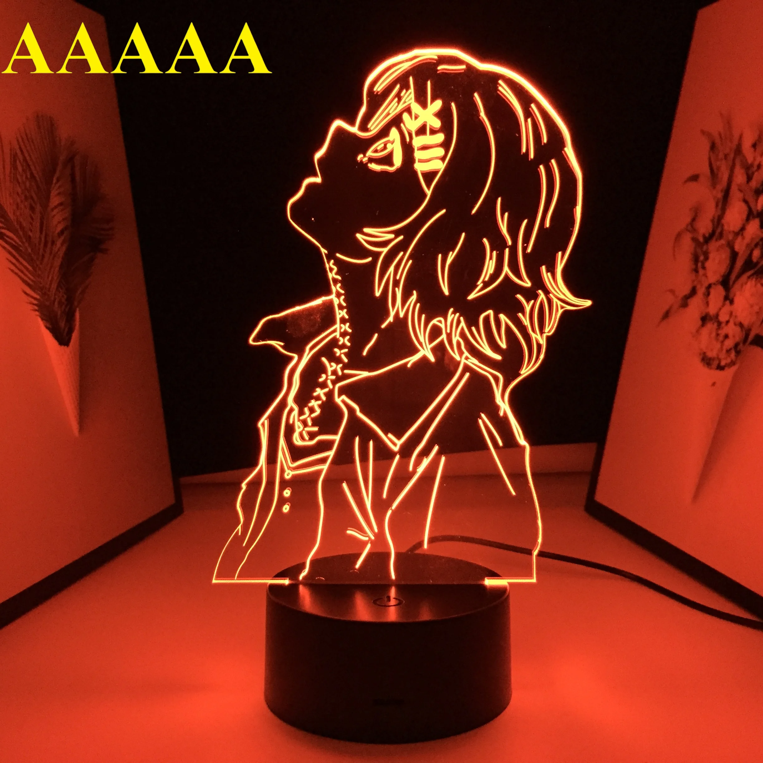 

Juuzou Suzuya 3D Lamp for Cool Birthday Gift Bedroom Decor Nightlight Manga Tokyo Ghoul Anime Tokyo Ghoul Remote LED Night Light