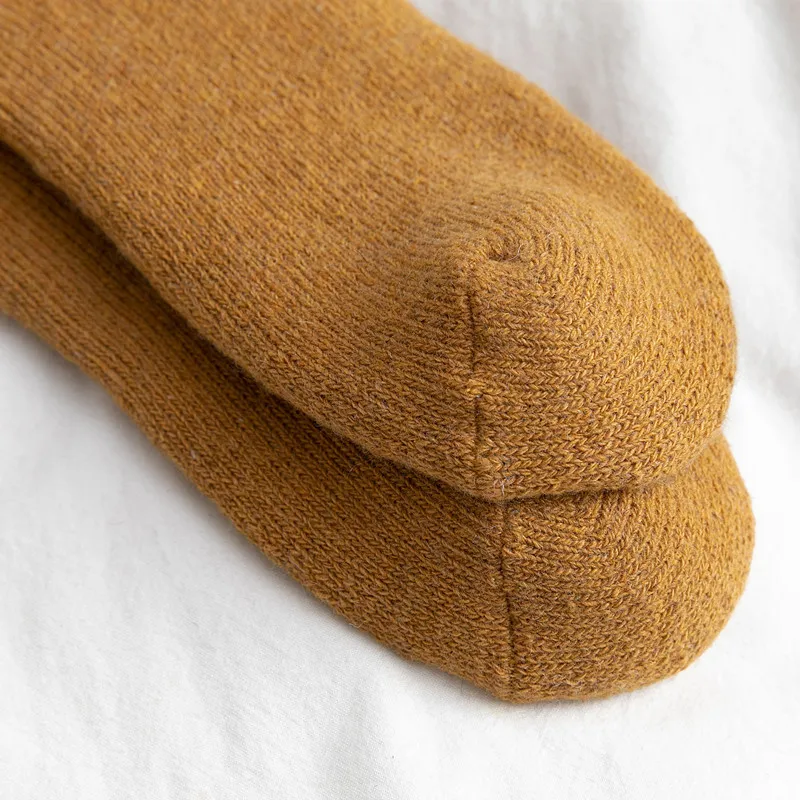 5 Pairs Women Wool Socks Winter Super Thicken Warm Cashmere Ethnic Style Snow Harajuku Colorful Casual Women Socks