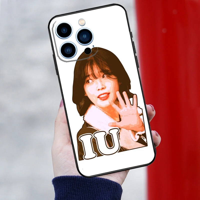 Чехол IU Lee Ji Eun Korean Star для iPhone 14 XR X XS Max 7 8 Plus SE2 11 12 13 Pro MAX чехол сотового телефона -