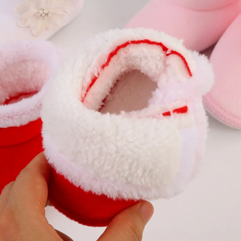 Теплые Зимние Ботильоны Для Малышей Унисекс С Цветочным Дизайном