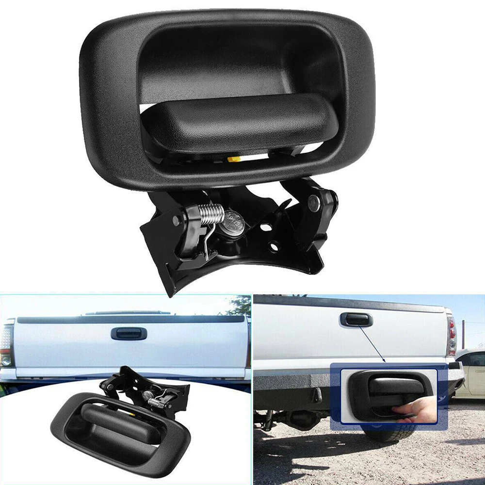 

1pcs Tailgate Boot Trunk Handle Bezel Trim Kit Set 15228539 For 99-07 Silverado GMC Sierra Replacement Parts Bezel Snapped Clip