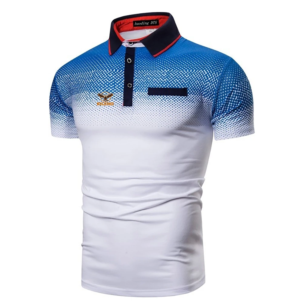 

Summer Men Fashion and Casual Short Sleeve Polo Shirt