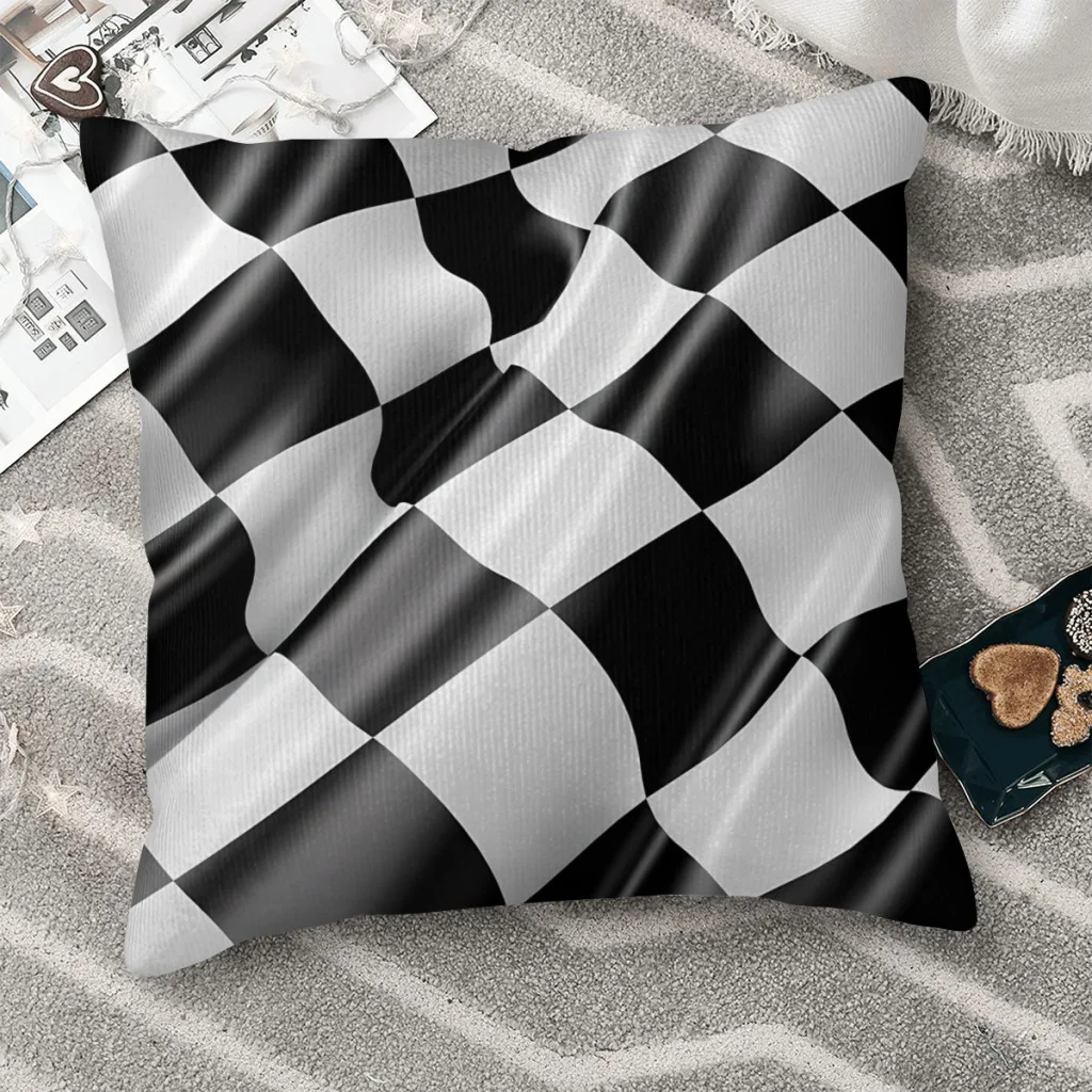 

F1 Race Polyester Cushion Cover Formulate 1 Home Chair Decorative Washable Hug Pillowcase