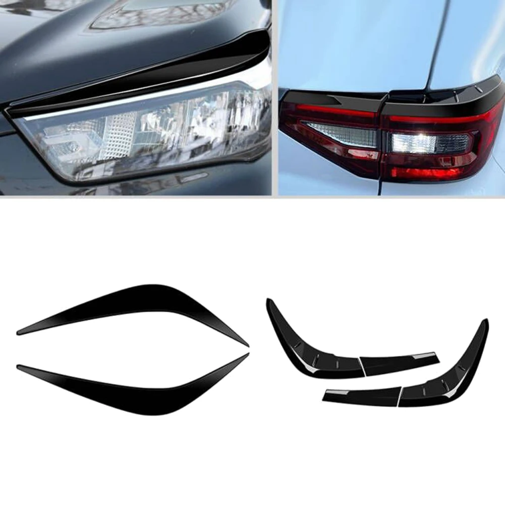 Передние фары автомобиля задний фонарь крышка для бровей отделка стиль спойлера