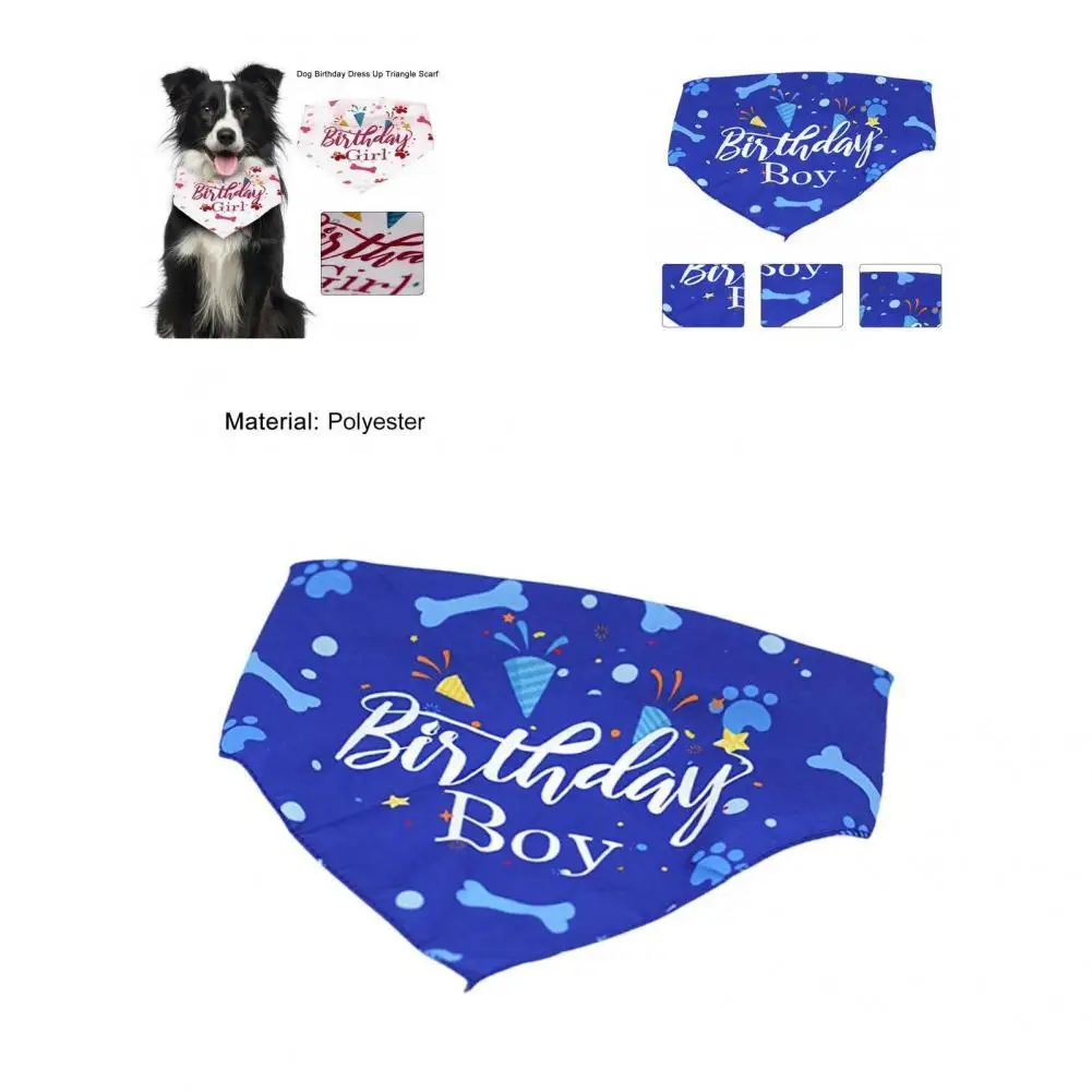 

Stylish Excellent Pet Dog Triangle Neckerchief Puppy Bandana Practical Dog Bandana Eye-catching for Outdoor
