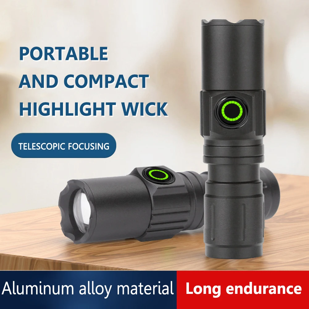 

Мощный фонарик на большие расстояния 2000 м с фотовспышкой, водонепроницаемый переносной прожектор из алюминиевого сплава для кемпинга, похо...