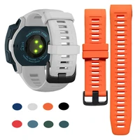 watch strap for garmin instinct soft silicone wrist band bracelet smartwatch watchband replacement accessories