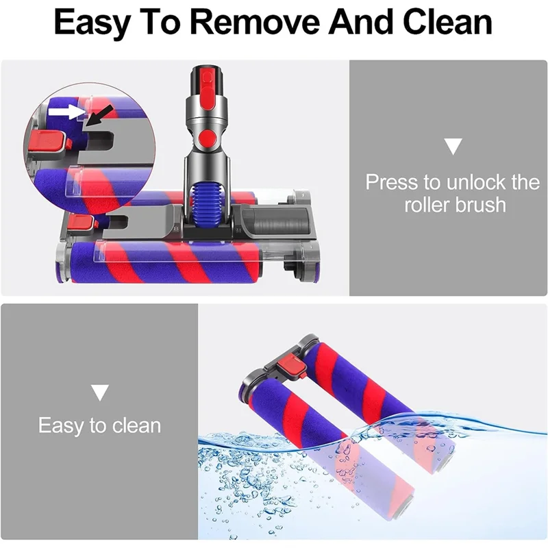 Замена вакуумной головки для двигательной серии Dyson V7 V8 V10 V11 V15 головка очистки