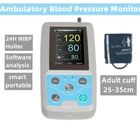 abpm50 ambulatory blood pressure monitor nibp holter usb software 24 hour record