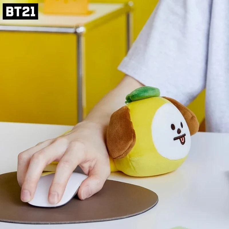 Линия друзья Жевательная Аниме Кукла для живота на запястье искусственная кукла