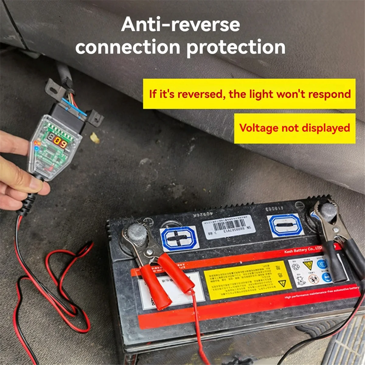 Универсальный инструмент для замены автомобильного аккумулятора OBD2