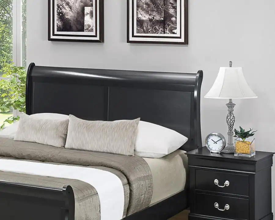 

Black Full Headboard