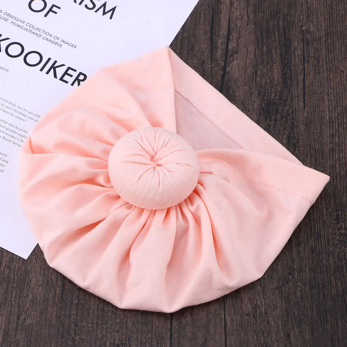 

Infant Turban Knot Turban Headbands Bohemian Knot Wrap Hat )