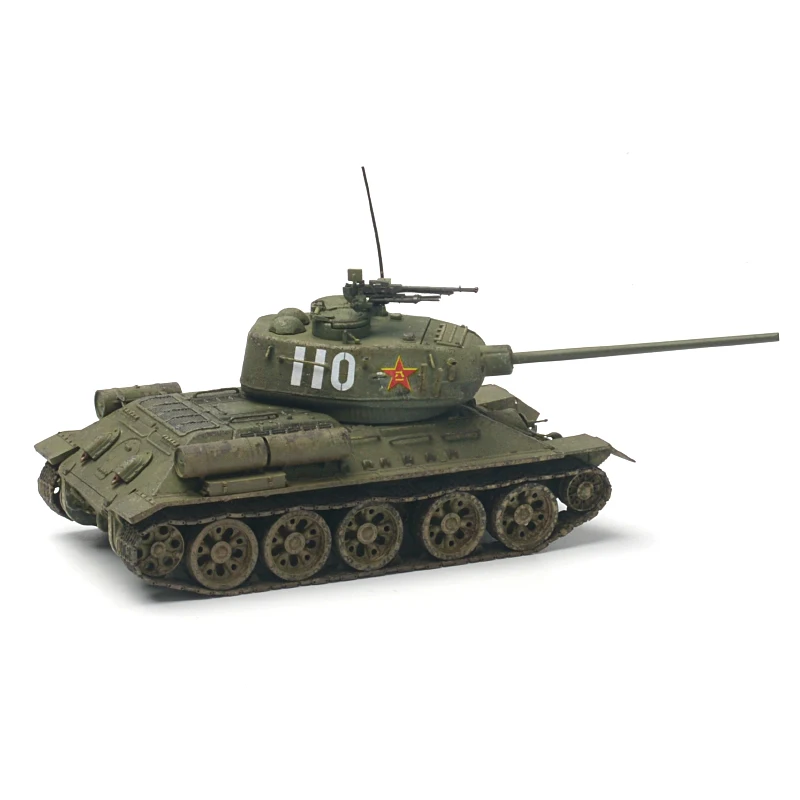 Фото LEE 1/72 советский танк среднего размера T34/85 тип 58, модель танка в сборе, головоломка №4