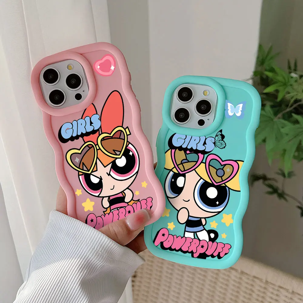 Милые P-Powerpuffs для Oppo Realme 5 11 12 C11 C20 C21Y C21 C30 C35 C53 C55 C65 C63 C67 Pro Plus 4G