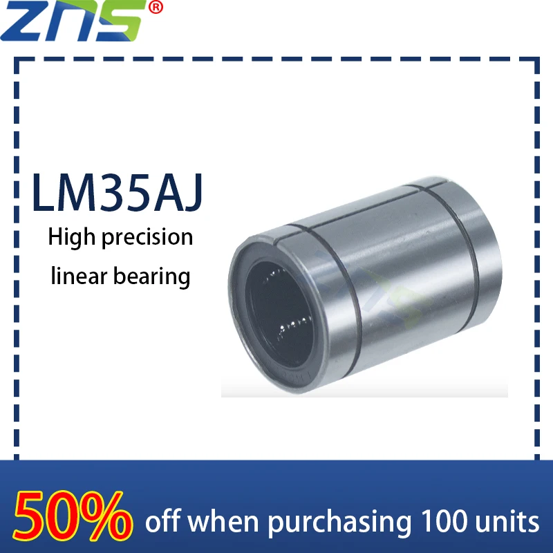 

LM35AJ high precision linear bearing with small opening clearance adjustment LM35-AJ