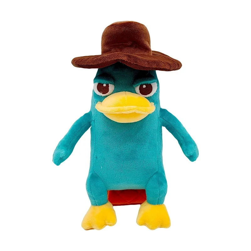 

25cm Perry The Platypus Plush Toy Cartoon Animals Stuffed Doll Cute Figure Toys Gifts for Kids