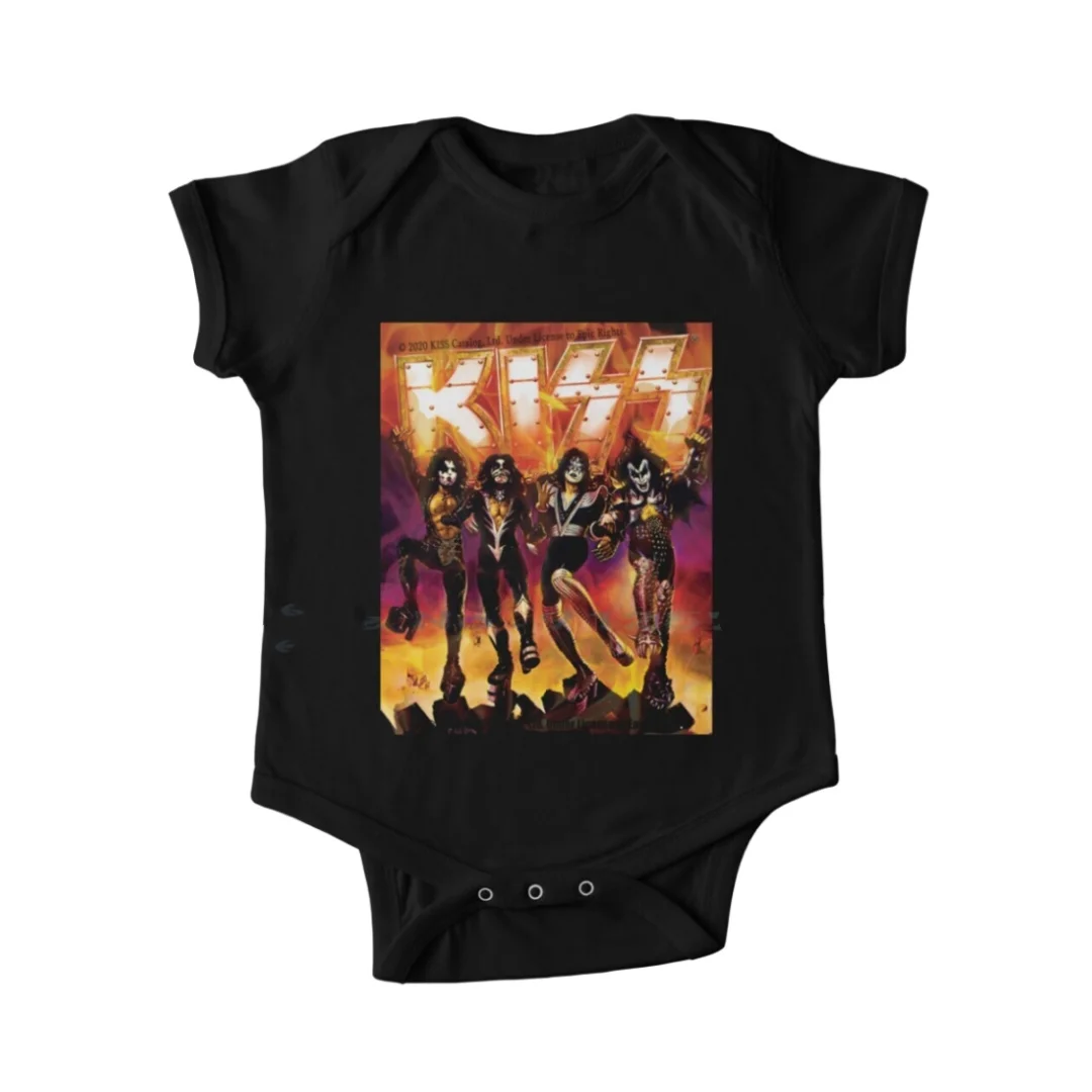 

Детский комбинезон для новорожденных Kiss The Band Pre-Shrunk