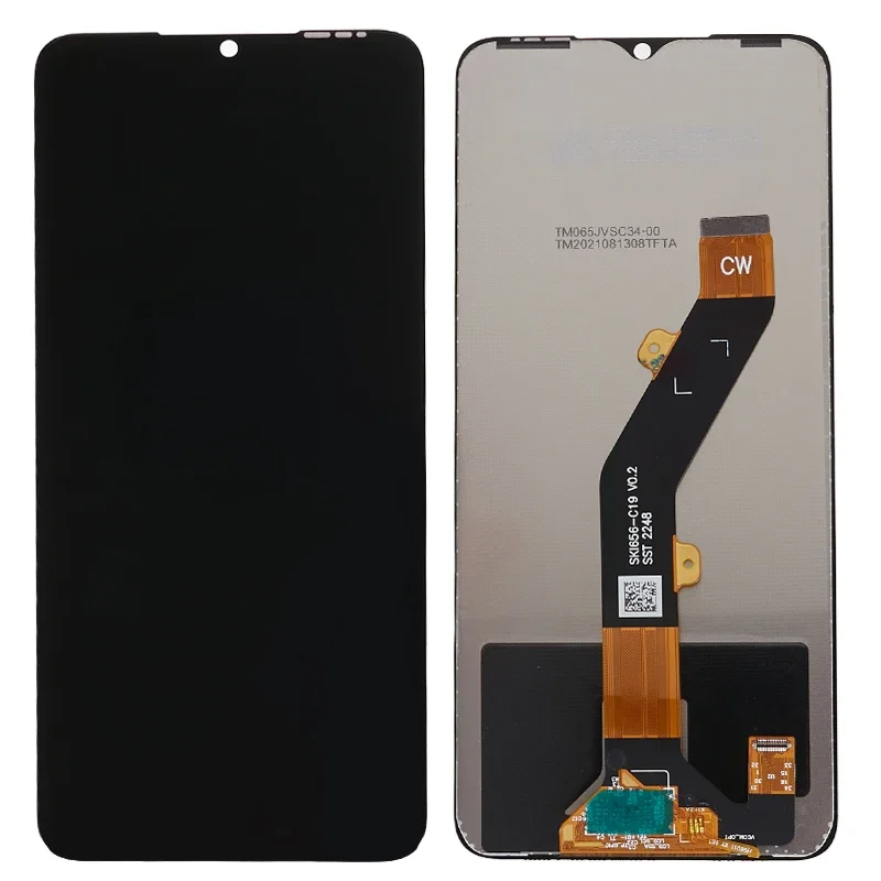 Фото Pop для Infinix Hot 30i X669 6,56 класс C ЖК-экран и запасная часть в сборе дигитайзера (без логотипа) №1