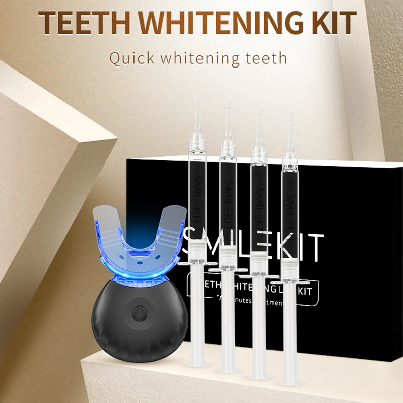 

4 шт., набор инструментов для отбеливания зубов, со светодиодной подсветкой